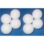 Foosball Table Balls - Standard White Set of 8