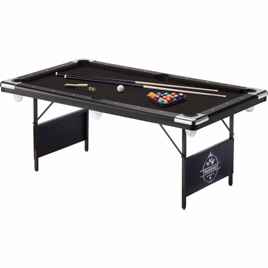 Fat Cat 3-in-1 6' Flip Multi-Game Table – White Billiards