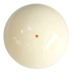 Aramith Dynamo Orange Dot Cue Ball 2.25 Inch - AR1008