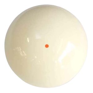 Aramith Dynamo Orange Dot Cue Ball 2.25 Inch - AR1008 | moneymachines.com