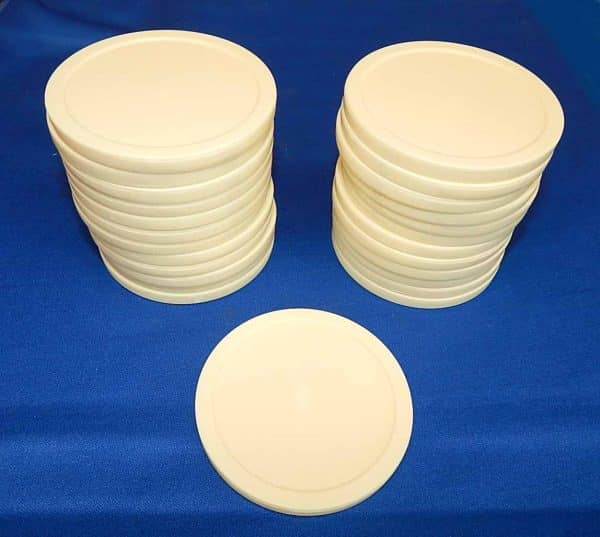 3 1/4" Air Hockey Table Pucks | Set of 25 Commercial Large Puck